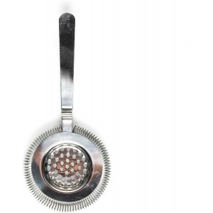 Bull in China Antique Style Hawthorne Stainless Steel Chrome | Bar Hand Strainer | Cocktail and Mixing Glass Strainer for Bartending