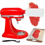 Electric Meat Tenderizer Attachment for All KitchenAid Stand Mixers, KitchenAid Attachment, Steak Tenderizer Meat Cuber Accesssories with Stainless Steel Gears, Meat Tenderizer Tool