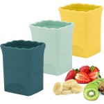 3Pcs Strawberry Slicer Cup：Fruit Slicer Cup for Strawberry Egg Banana Mushroom Cucumber Kiwi and Veggie Salad Speed Cutter the Kitchen Portable Slicing Tool (3Pcs)