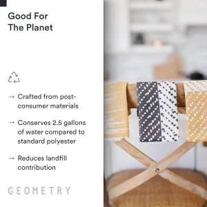 GEOMETRY Kitchen Dish Cloths - Quick Dry Dishcloths for Kitchen - Premium Dish Rags with Geoweave - 3-Pack Set Night Reeds