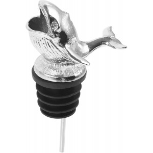 BESTonZON Whale Wine Pourer Metal Bottle...