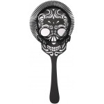 Matte Black Skull Cocktail Strainer Bar Strainer with Handle