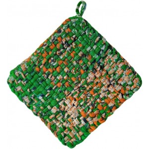 Quilted Cotton Potholders – Reversible - Heat Resistant - Hot Pads – patchwork kitchen décor - Set of 2