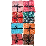 Quilted Cotton Potholders – Reversible - Heat Resistant - Hot Pads – patchwork kitchen décor - Set of 2