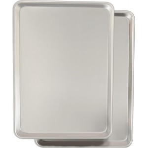 Commercial Quality Baking Sheet Pan Set,...