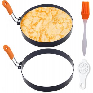 Pancake Ring for Griddle,2 Packs 6 Inch ...