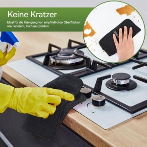 KinHwa Waffle Kitchen Towels for Washing Dishes Dish Cloths for Washing Dishes Microfiber Dish Towels for Kitchen Ultra Soft Absorbent Quick Drying 8inch x 8inch 6 Pack