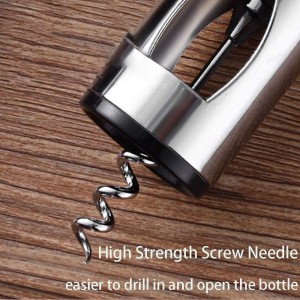 Corkscrew Bottle Opener - Wing Corkscrews Beer Cap Bottles Opener Remover for Kitchen Restaurant Bar Waiters