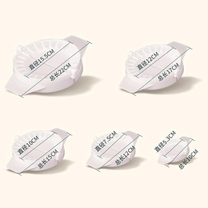 5PCS Dumpling Maker Press, Dumpling Machine Set, Dumpling Mold Machine for Making Perfect Dumplings