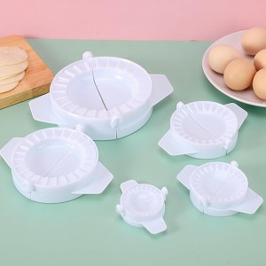 5PCS Dumpling Maker Press, Dumpling Machine Set, Dumpling Mold Machine for Making Perfect Dumplings