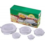 5PCS Dumpling Maker Press, Dumpling Machine Set, Dumpling Mold Machine for Making Perfect Dumplings