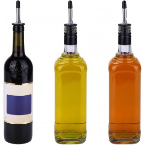 180PCS Pourers Dust Covers, Pour Spot Caps, Liquor Spout Covers, Olive Oil Liquor Bottle Pour Spout Cover, Black Rubber Pourer Cap,Wine Pourers Cover