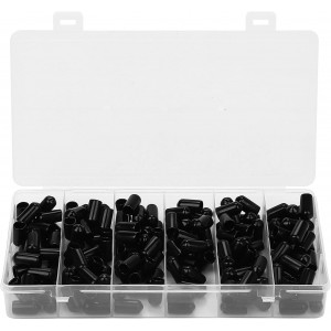 180PCS Pourers Dust Covers, Pour Spot Caps, Liquor Spout Covers, Olive Oil Liquor Bottle Pour Spout Cover, Black Rubber Pourer Cap,Wine Pourers Cover