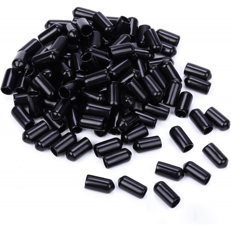 180PCS Pourers Dust Covers, Pour Spot Caps, Liquor Spout Covers, Olive Oil Liquor Bottle Pour Spout Cover, Black Rubber Pourer Cap,Wine Pourers Cover
