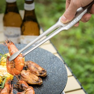 JETKONG Stainless Steel Kitchen Tongs, Serving Tongs for Cooking, 10.6