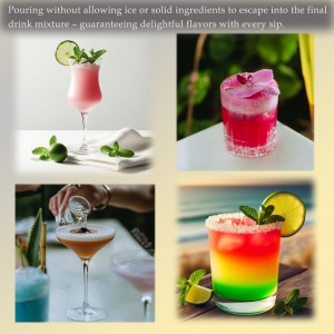 Gold Cocktail Strainer for Drinks 2 Prong Hawthorne Strainer with Removable Spring Stainless Steel Bartending Strainer Bar Cart Tool