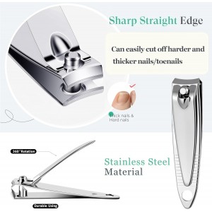 30-Pack Fingernail Clippers Pack, Stainless Steel Small Nail Clippers in Bulk, Portable Travel Mini Finger Nail Clippers for Women Men Homeless Care Package Supplies Bulk Set