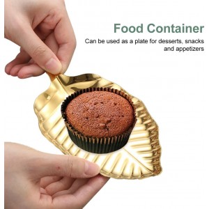 SYCOOVEN Gold Spoon Rest for Kitchen Counter, Stainless Steel Leaf Spoon Holder, Spoon Rest for Stove Top,Coffee Spoon Rest Utensil Rest Dessert Jewelry Storage Rack(COLOR:gold), 6.69 x 3.66inch