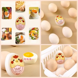 Creative kitchen Tools 3 in 1 Egg Slicer Set with (Hemisect/Slice/Petal) Great for Sandwiches Salads and Hors d'Oeuvres + Egg timer Spa Egg runny egg timer Perfect for Boiling Eggs - Hard Medium Soft