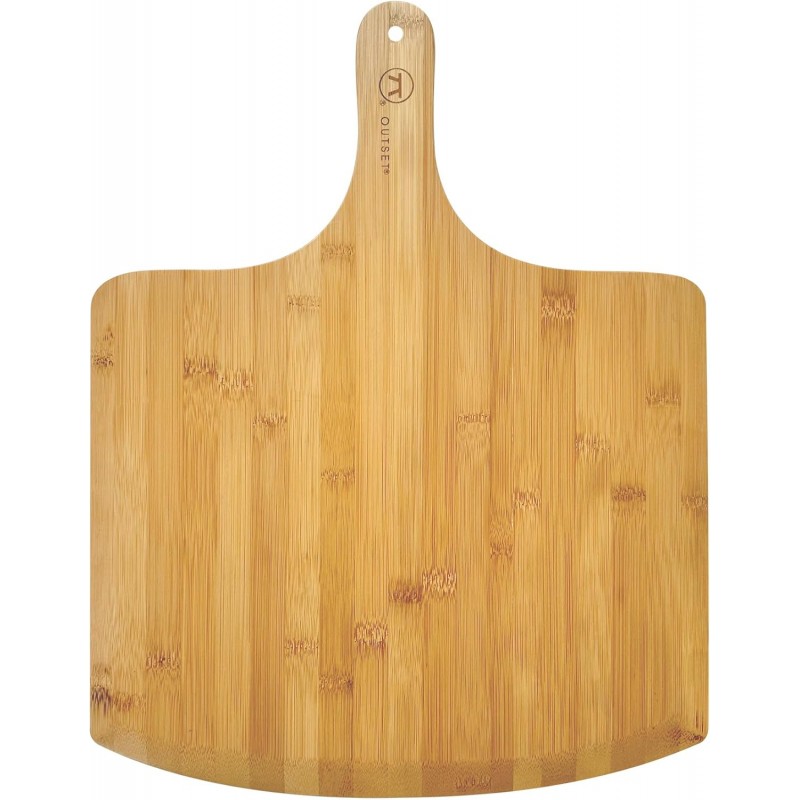 Outset Pizza Peel, Extra Large Bamboo Pizza Paddle, 18