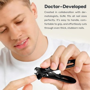 Toenail Clippers for Seniors Thick Toenails, Angled Head Large Toe Nail Clippers for Men, Ultra Wide Jaw Opening Nail Clippers Set, Sharp Heavy Duty Precision Stainless Steel Nail Cutte