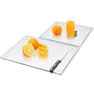 Tempered Glass Cutting Board for Kitchen...