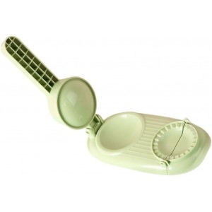 ABOOFAN Dumpling Skin Maker 9.8 Inch Manual Dough Press Mold for Dumplings Wontons Empanadas Pastries Kitchen Tool for Home Cooking