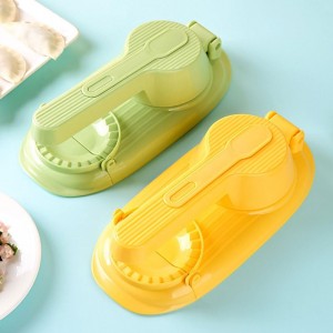 ABOOFAN Dumpling Skin Maker 9.8 Inch Manual Dough Press Mold for Dumplings Wontons Empanadas Pastries Kitchen Tool for Home Cooking