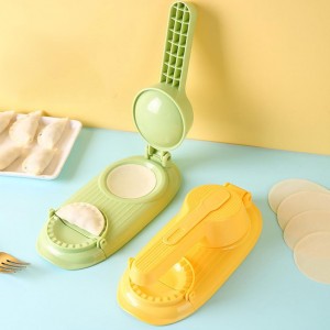 ABOOFAN Dumpling Skin Maker 9.8 Inch Manual Dough Press Mold for Dumplings Wontons Empanadas Pastries Kitchen Tool for Home Cooking