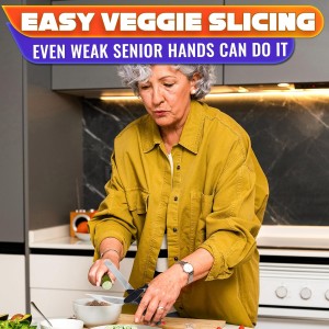 2 in 1 Kitchen Scissors for Food – Stainless Steel Blade & Plastic Cutting Board Scissors with Safety Lock | 9.5