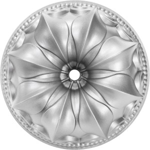 Frcctre 9 Inch Non-Stick Fluted Cake Pan, 10 Cups Heavy Duty Fluted Tube Cake Pan Baking Mold Easy Release Aluminum Baking Mold for DIY Cakes