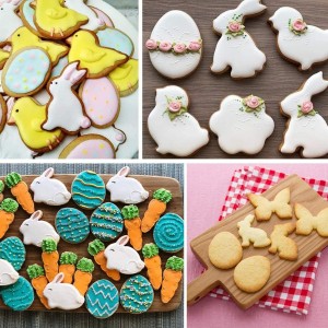 Easter Cookie Cutter Set - 12 Pieces Stainless Steel Cookie Cutters for Baking