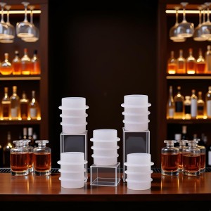 5Pcs White Cork Cover Bottle Stopper Silicone Mold,Crystal Epoxy Wine Bottle Stopper Mold,Reusable Beverage Bottle Stoppers Silicone Molds,Wine Stoppers and Pourers