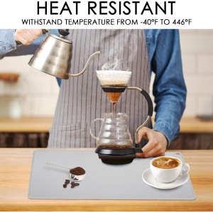 Thick Silicone Pastry Mat with High Edge, 20