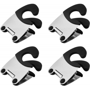 4 Pcs Anti-Scald Spoon Rest, Non Slip St...