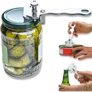 Adjustable Jar Opener Multi-Function Vac...