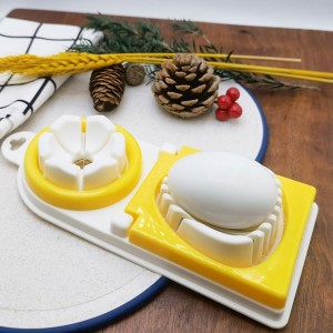 Egg Cutting Tool Vegetable Slicer Kitchen Fruit Slicer Diy Egg Slicer Egg Cutter for Kitchen Food Slicer for Home Egg Separator Versatile Egg Slicer Creative Food Slicer
