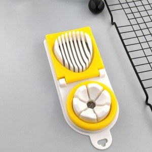Egg Cutting Tool Vegetable Slicer Kitchen Fruit Slicer Diy Egg Slicer Egg Cutter for Kitchen Food Slicer for Home Egg Separator Versatile Egg Slicer Creative Food Slicer
