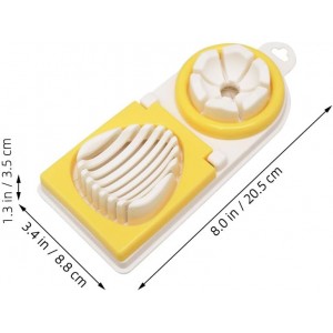 Egg Cutting Tool Vegetable Slicer Kitchen Fruit Slicer Diy Egg Slicer Egg Cutter for Kitchen Food Slicer for Home Egg Separator Versatile Egg Slicer Creative Food Slicer