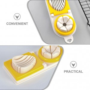 Egg Cutting Tool Vegetable Slicer Kitchen Fruit Slicer Diy Egg Slicer Egg Cutter for Kitchen Food Slicer for Home Egg Separator Versatile Egg Slicer Creative Food Slicer