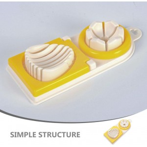 Egg Cutting Tool Vegetable Slicer Kitchen Fruit Slicer Diy Egg Slicer Egg Cutter for Kitchen Food Slicer for Home Egg Separator Versatile Egg Slicer Creative Food Slicer