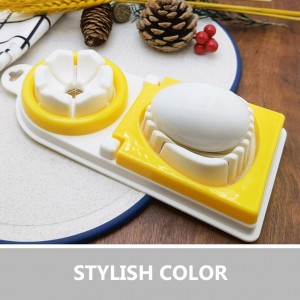 Egg Cutting Tool Vegetable Slicer Kitchen Fruit Slicer Diy Egg Slicer Egg Cutter for Kitchen Food Slicer for Home Egg Separator Versatile Egg Slicer Creative Food Slicer