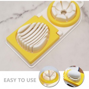 Egg Cutting Tool Vegetable Slicer Kitchen Fruit Slicer Diy Egg Slicer Egg Cutter for Kitchen Food Slicer for Home Egg Separator Versatile Egg Slicer Creative Food Slicer