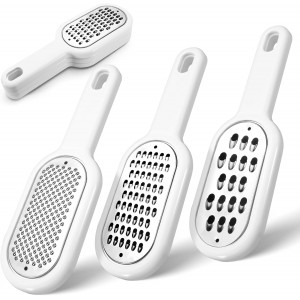 3 Pack Hand Held Cheese Grater for Kitch...