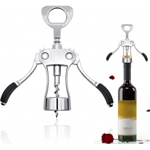 Professional Wing Corkscrew - Zinc Alloy...