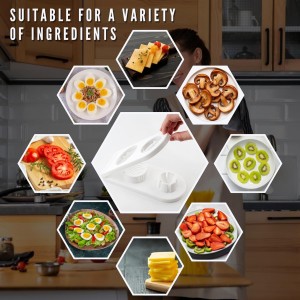 Egg Slicer for Hard Boiled Eggs,Strawberry slicer, Heavy Duty Premium Egg Cutter with Stainless Steel Wire, Multipurpose Egg Chopper for Hard Boiled Eggs,cheese, Mushroom, and Soft Fruit