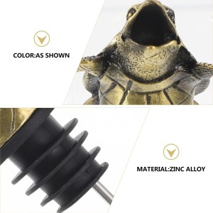 IMIKEYA Sea Turtle Wine Aerator Pourer Spout - Antique Animal Bar Liquors Bottle Pourer Wine Bottle Topper Wine Decanter Creative Wine for Whiskey