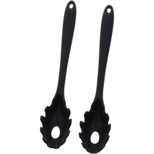 2 Pcs Durable Silicone Pasta Fork, Multi...