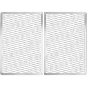 Pizza Screen 11 x 16 Inch 2 Pack Rectang...