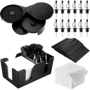 Mifoci 3 Tier Bar Glass Rimmer Bartender...